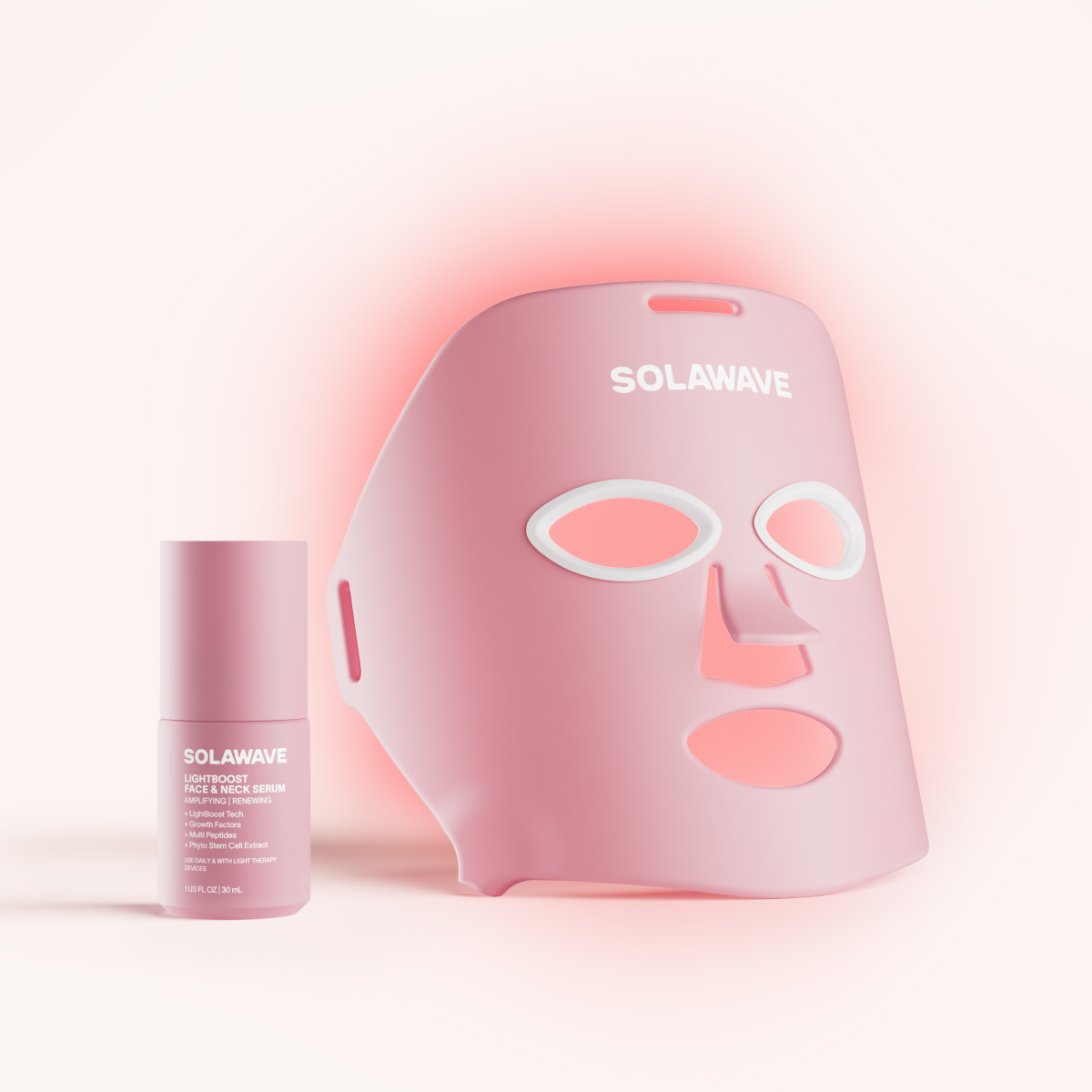 ボディ・フェイスケア SOLAWAVE Neck & Chest Rejuvenating Mask Red Light Neck Mask | Neck And Chest LED Mask | Solawave