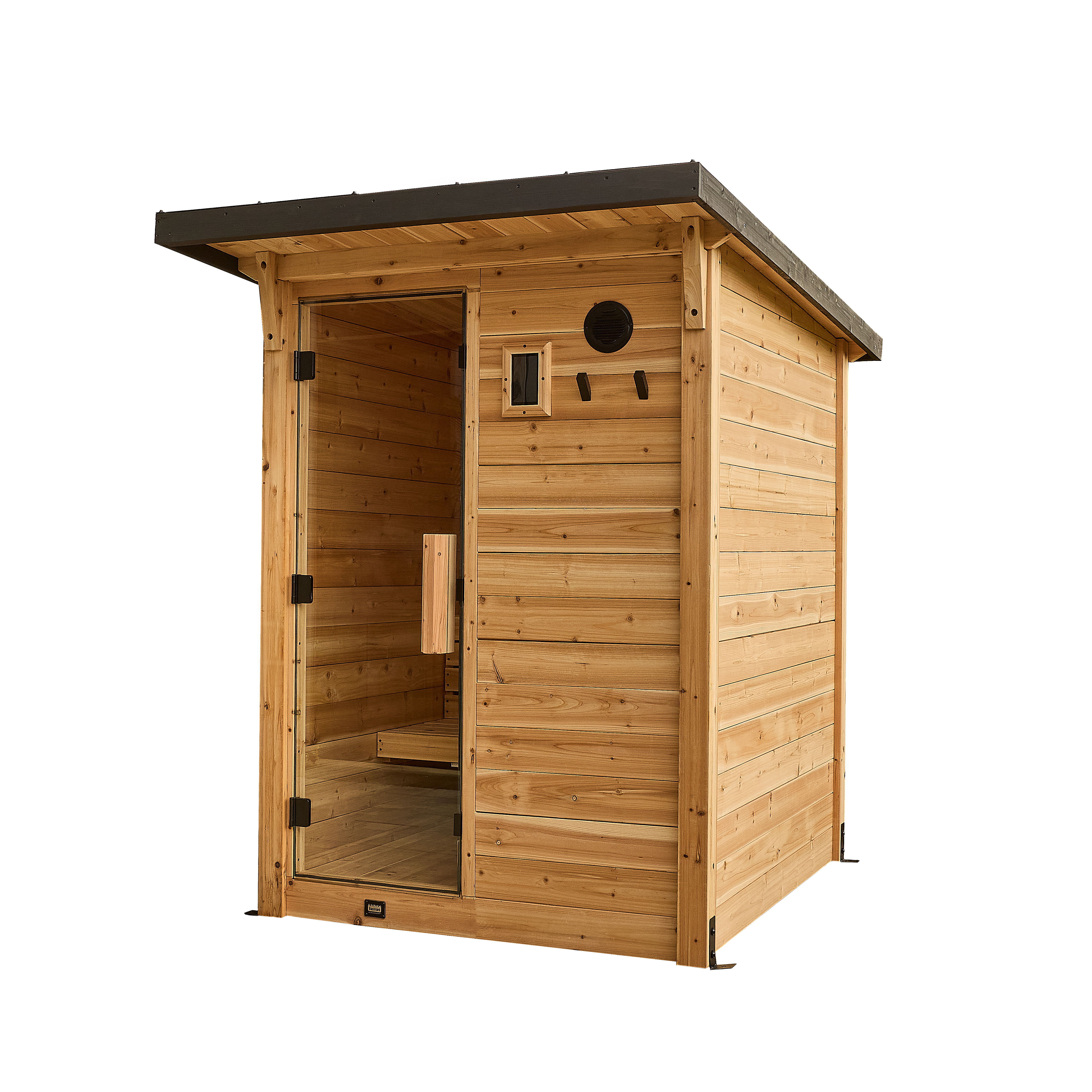 ビーコン185 Beacon 185-103 Wood 185mm/103g Backyard Discovery Lennon Outdoor Cube Sauna with Porch – 2-4