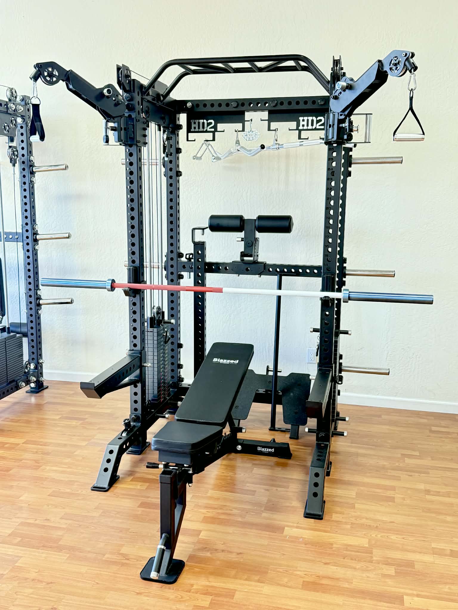 Blazzed Fitness Blazzed HD2 Squat Rack Functional Trainer All In