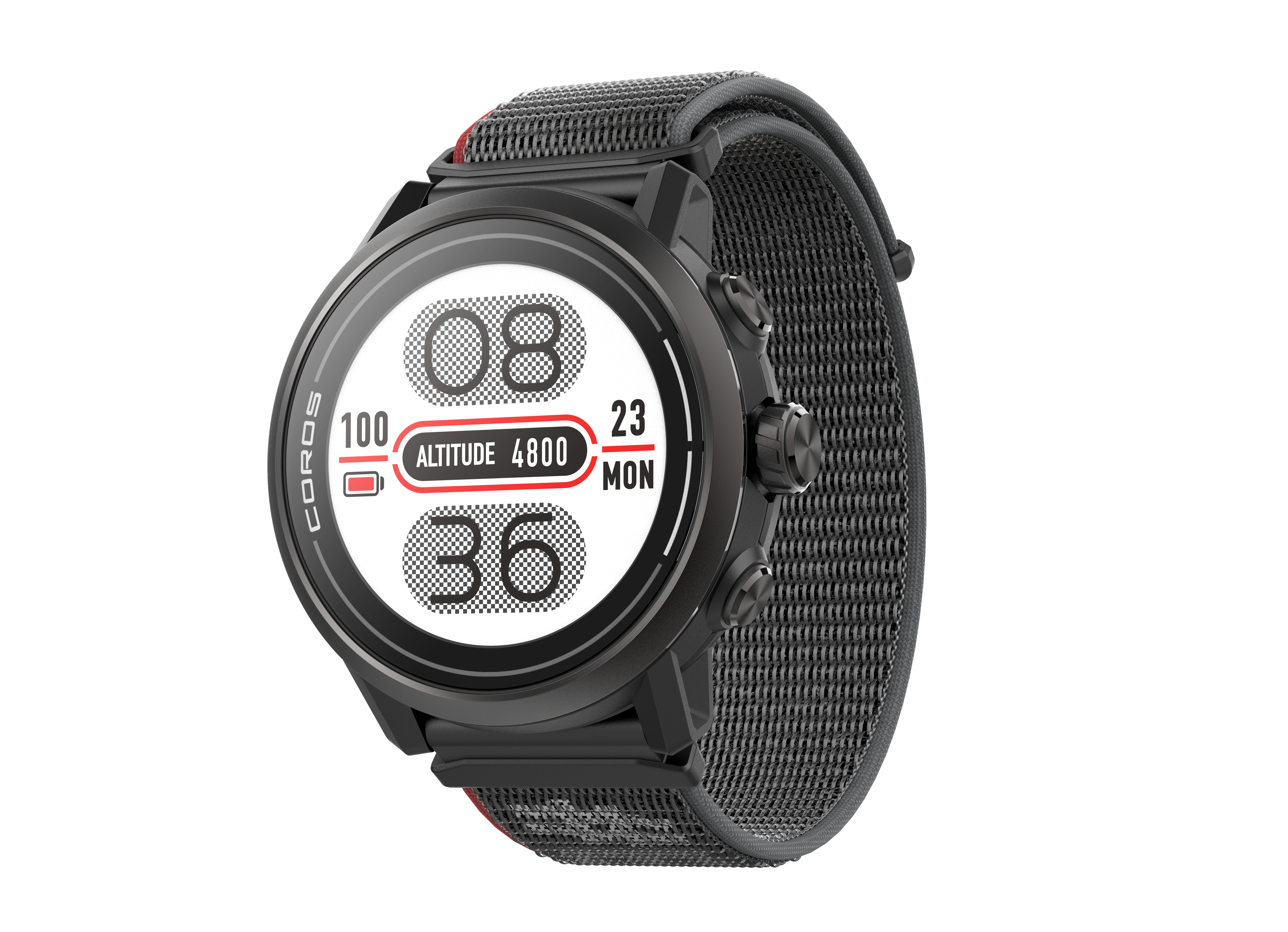 COROS PACE 3 黒 Pace 3 GPS Sport Watch Silicone Band - Gord's Running Store