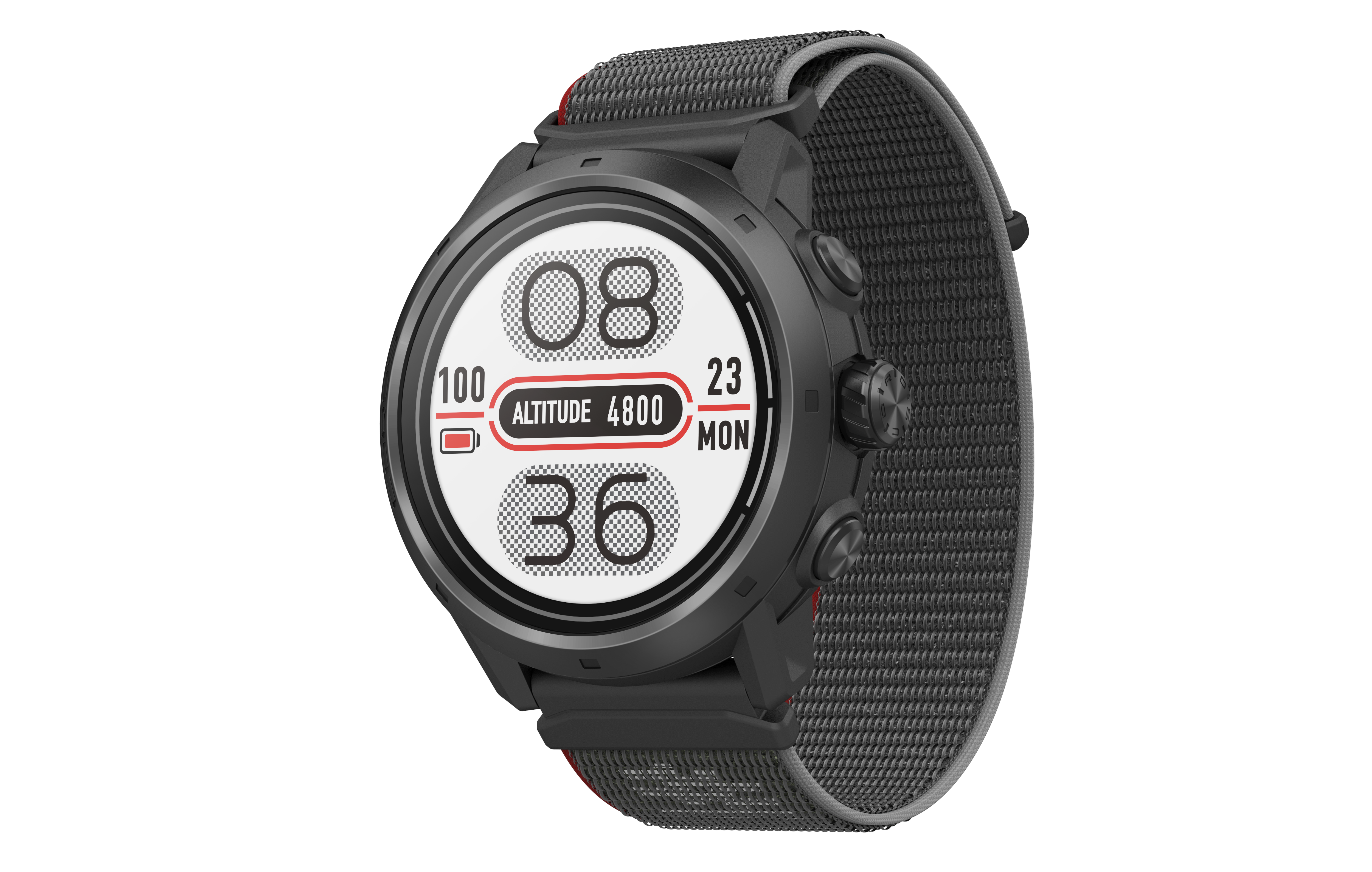 COROS COROS PACE 3 GPS Sport Watch Black w/ Silicone Band