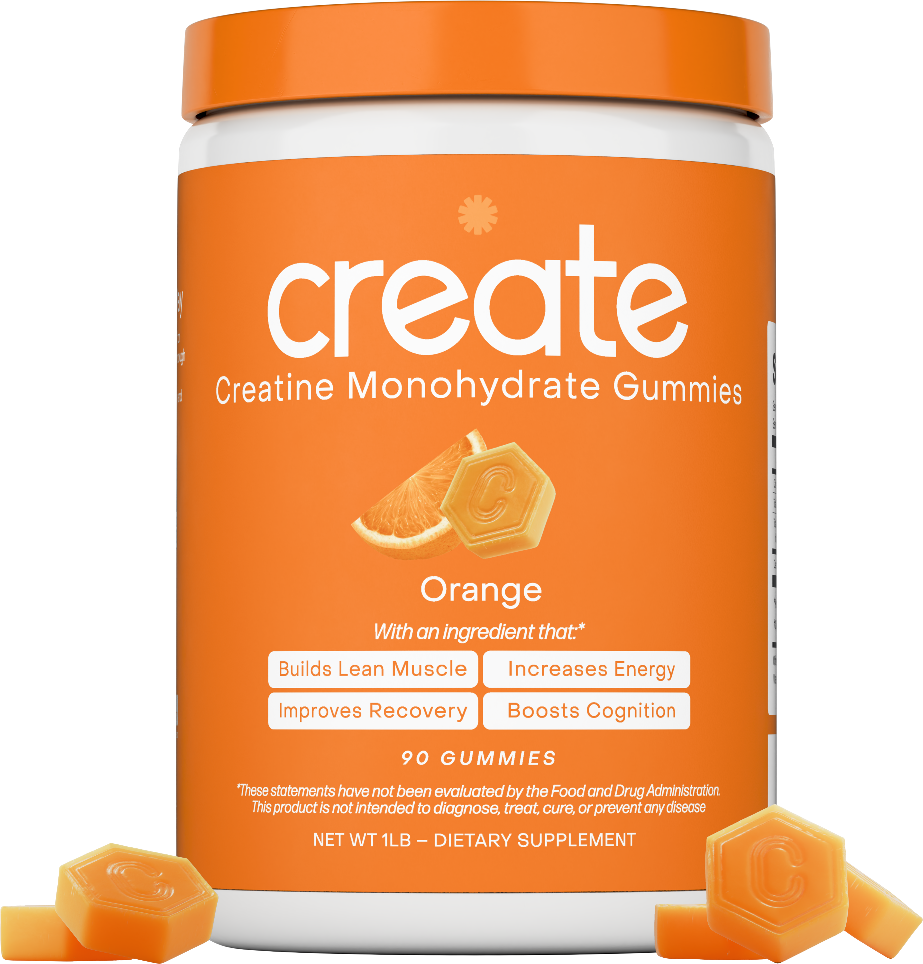 Create Wellness Create Creatine Monohydrate Gummies - HSA/FSA