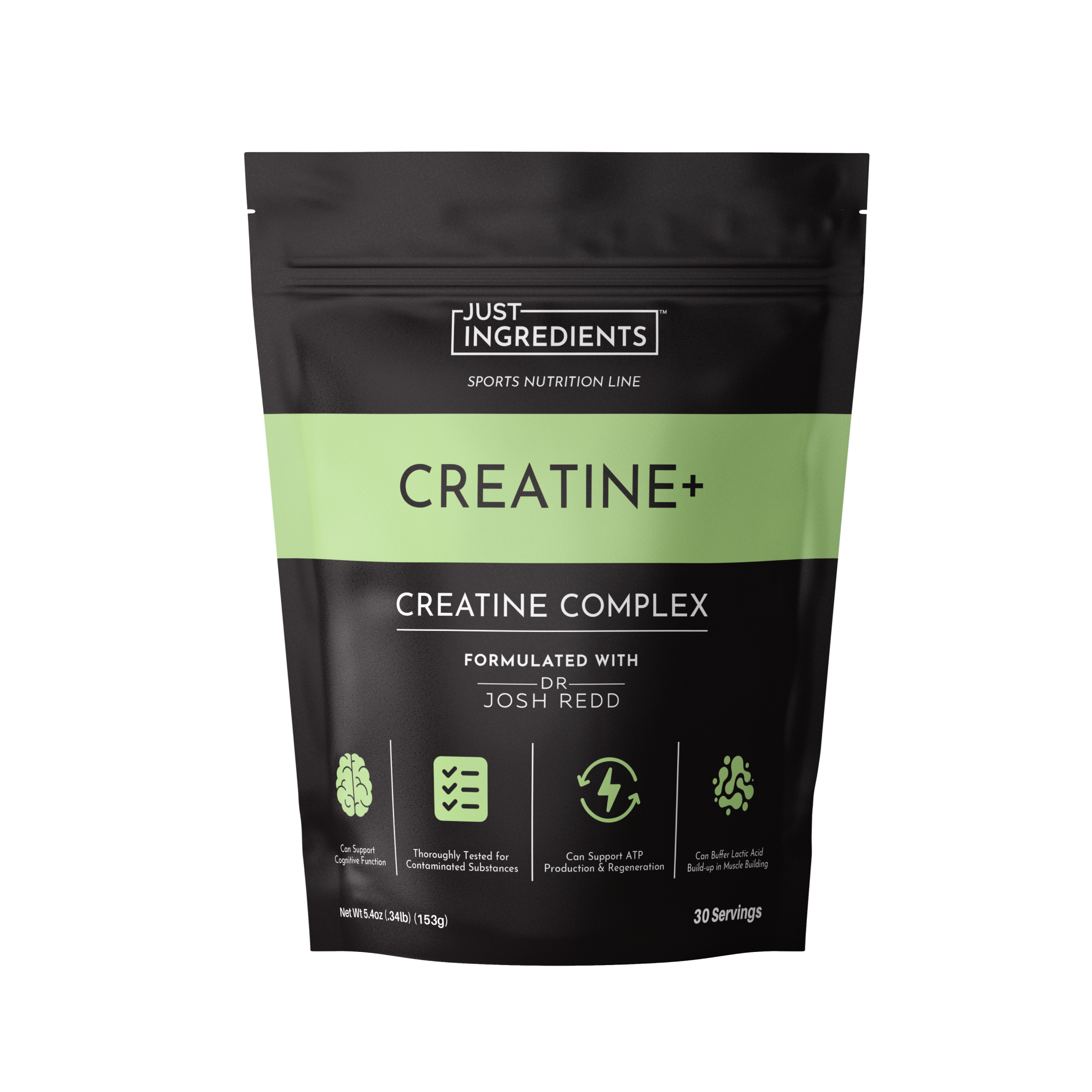 Just Ingredients Creatine+ - HSA/FSA Eligible | Truemed