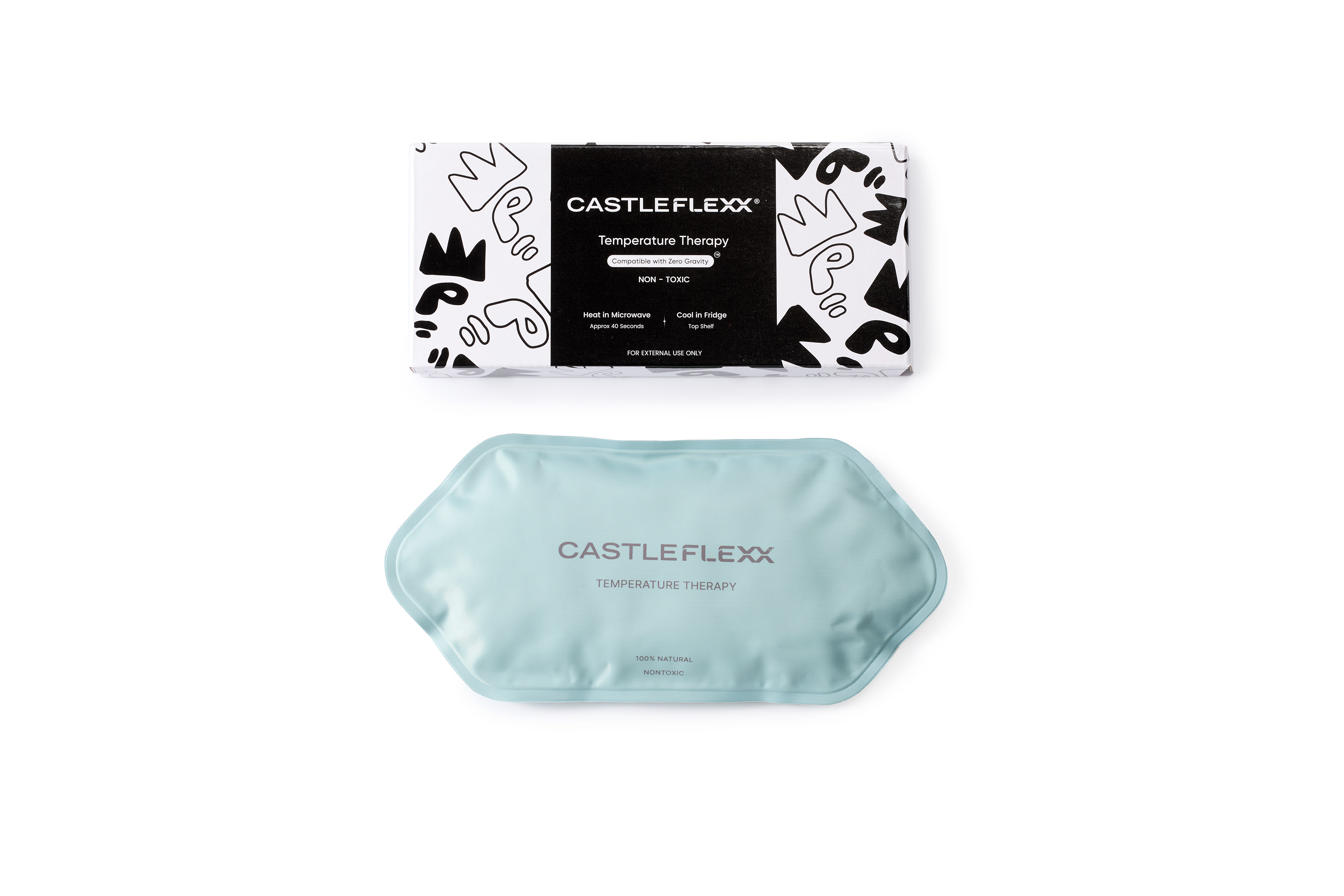 CastleFlexx Non Toxic HOT/COLD packs - HSA/FSA Eligible | Truemed