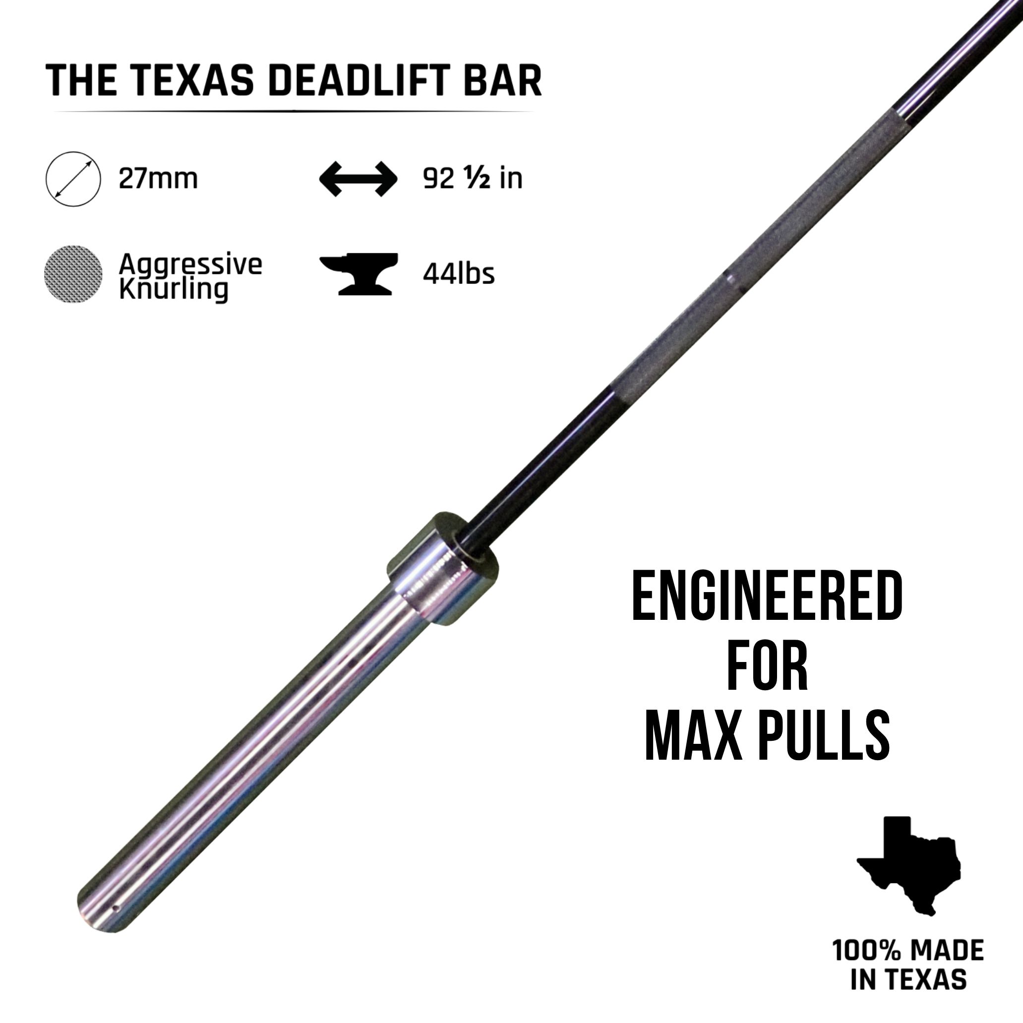 Texas Power Bars Texas All American Barbell - HSA/FSA Eligible